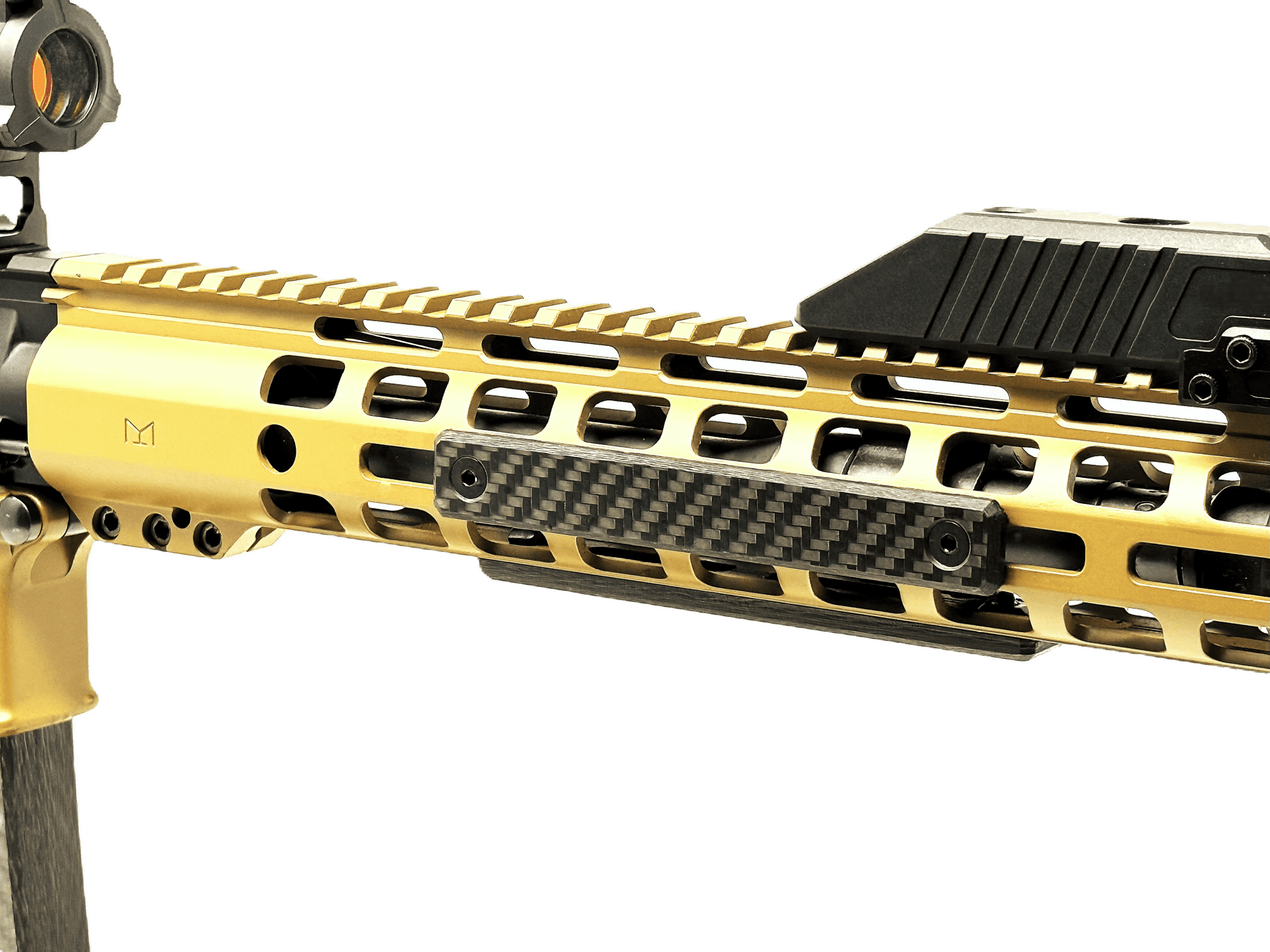 Moruzzi's Carbon Fiber HandGuard Rail Covers (M - LOK Only) - 2 pack - Moruzzi's