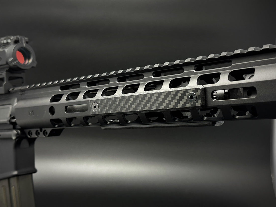 "Moruzzi Rail Covers: Durable and functional firearm accessory."